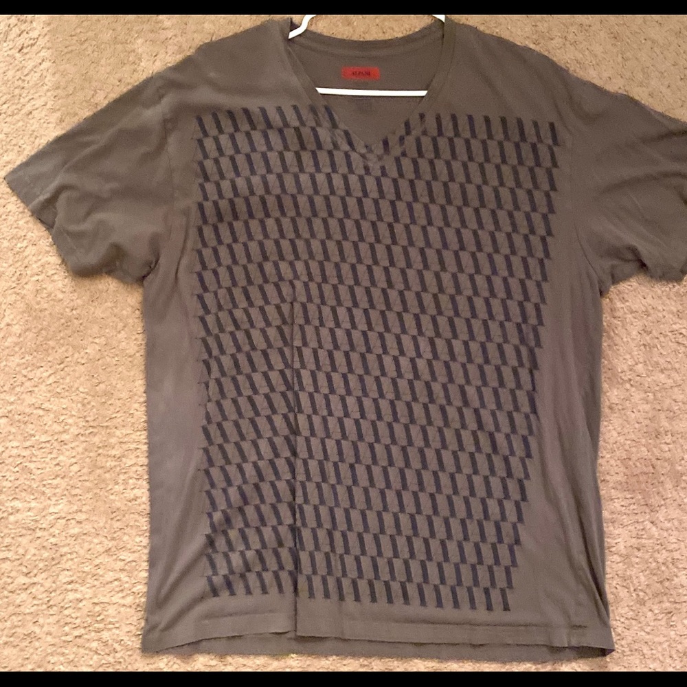 Men’s Alfani V-neck T-shirt.